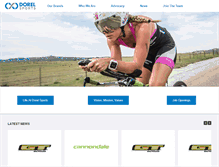 Tablet Screenshot of dorelsports.com